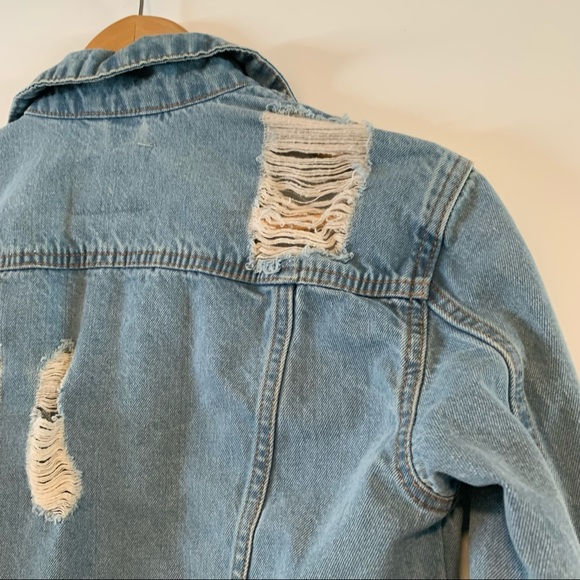 Bluenotes | Distressed Crop Jean Jacket - Picture 10 of 13